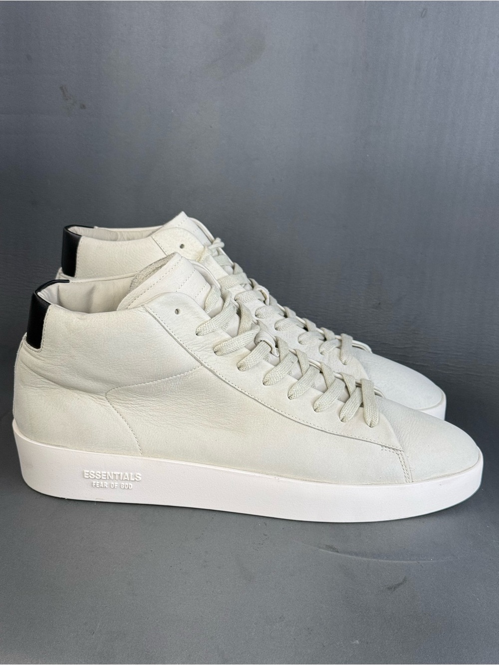 Fear of God Essentials Mid sneaker shoes "Cement" men’s size 10 (43)